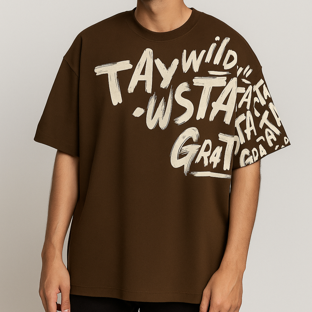 TaySta Streetwear Oversized Graphic Tee