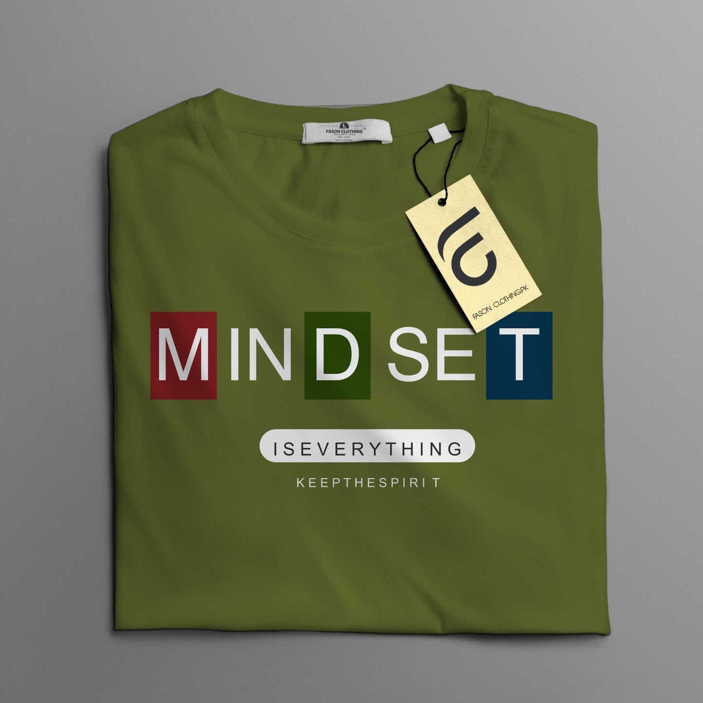 Mind Set Regular Graphic Tee