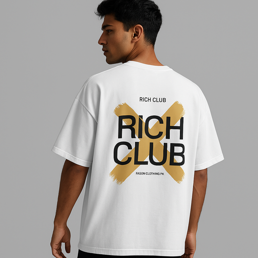 Rich Club Oversized Graphic Tee