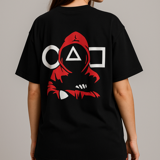 "Squid Game" Oversized Graphic Tee