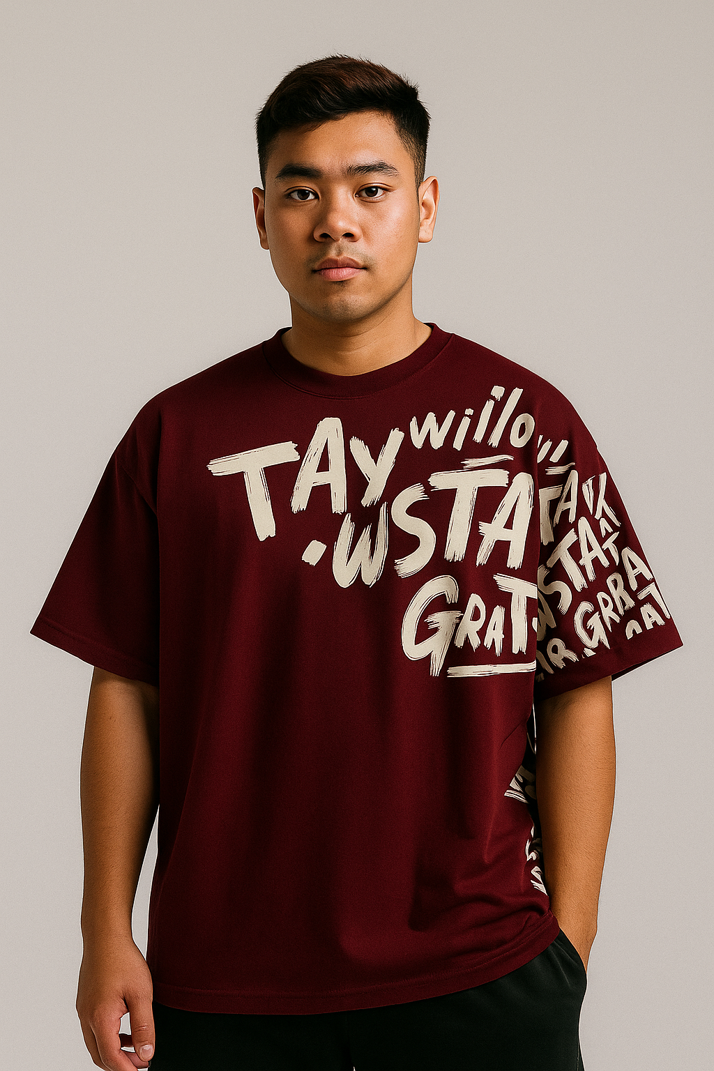 TaySta Streetwear Oversized Graphic Tee