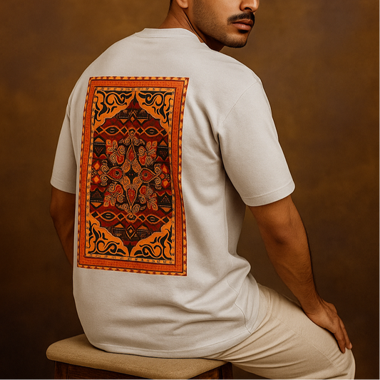 Traditional Design Oversized Tee
