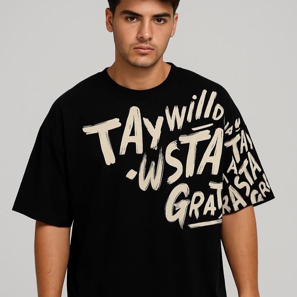 TaySta Streetwear Oversized Graphic Tee