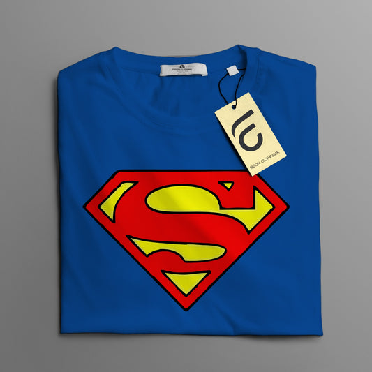 Classic Superman Logo Regular Graphic Tee