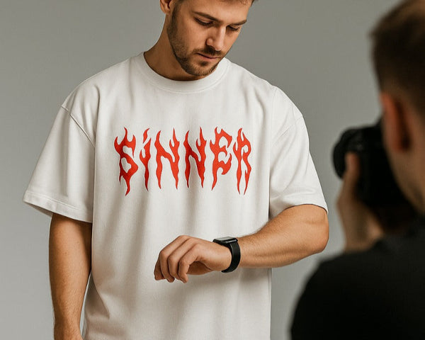 Sinner Oversized Graphic Tee