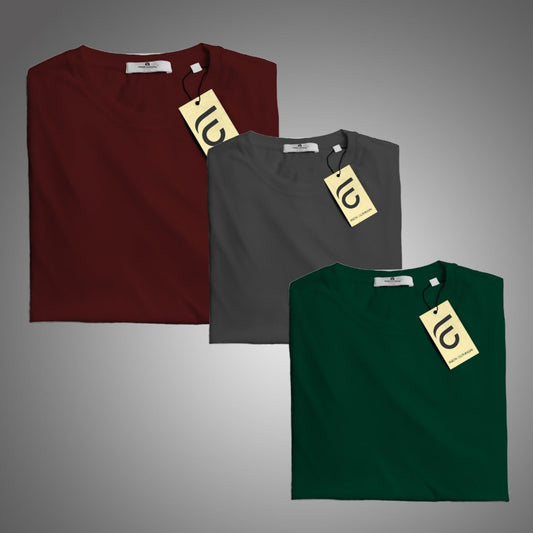 Pack of Any 3 Plain Shirt